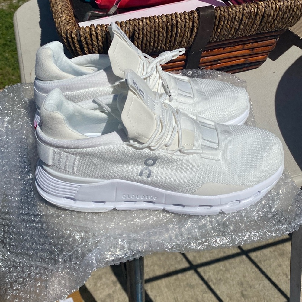 White Brand New never worn On clouds